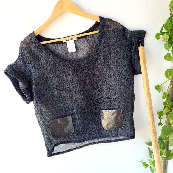 Chloe Black Top, Size 4 - Picture 3 of 8